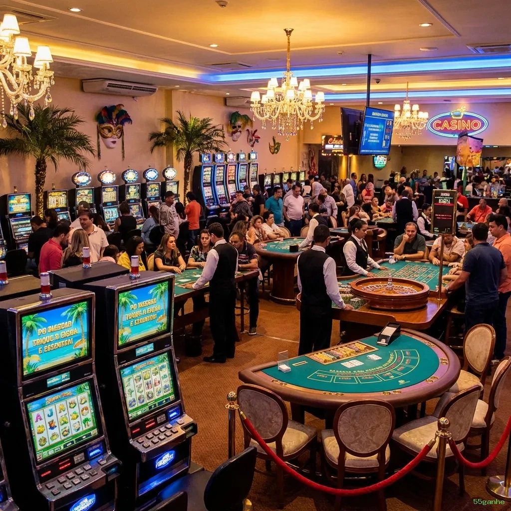 Imagem promocional dos jogos de lottery da 55ganhe